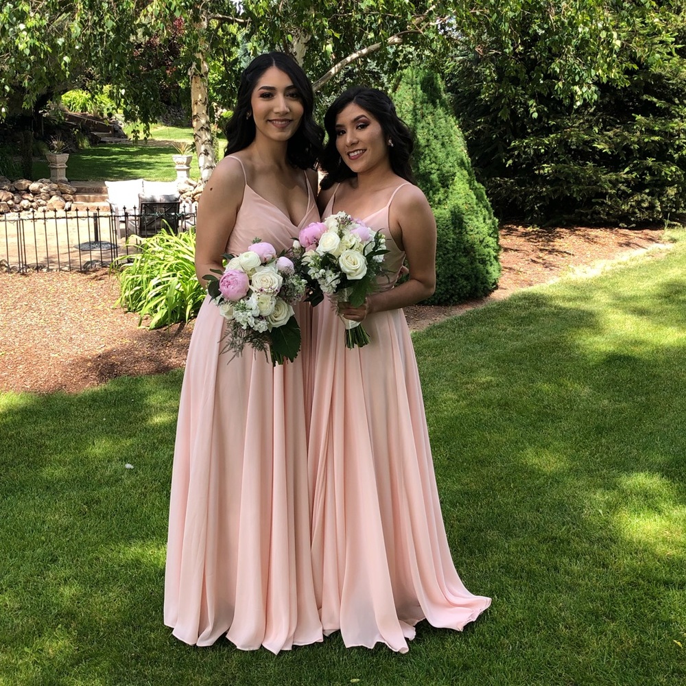 Blush Pink Prom Dress